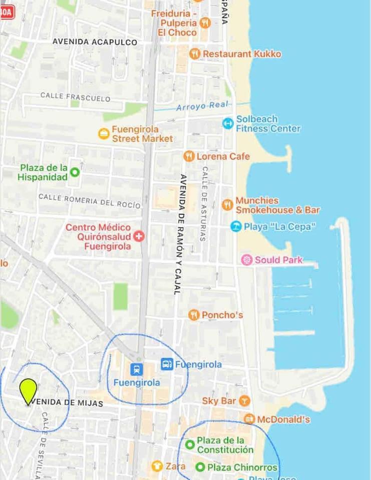Apartamento Avenida ฟูเอนฮิโรลา ภายนอก รูปภาพ